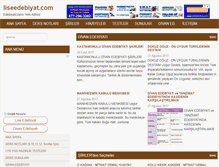 Tablet Screenshot of liseedebiyat.com